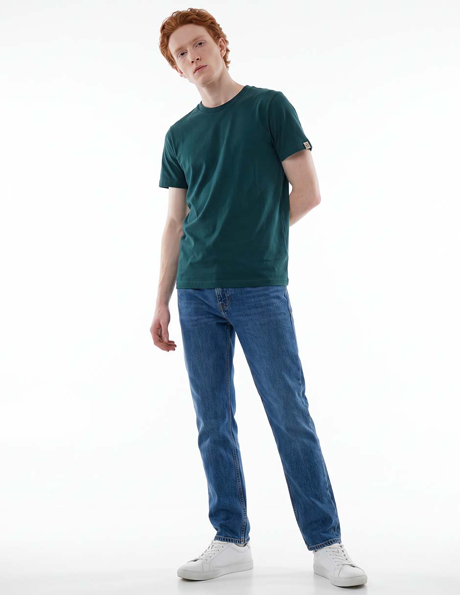 Playera cuello redondo para hombre 1