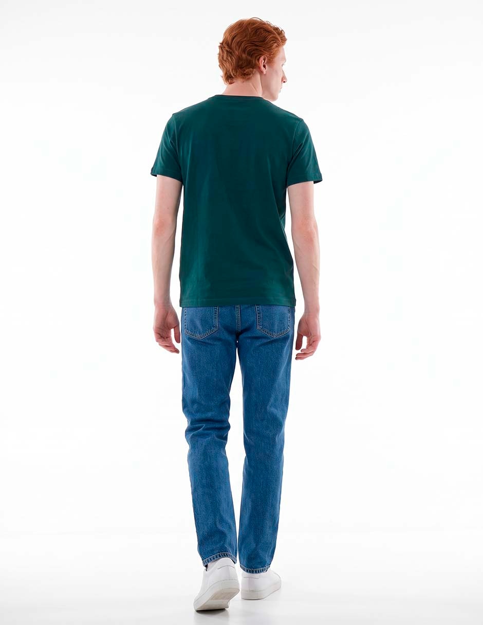 Playera cuello redondo para hombre 4