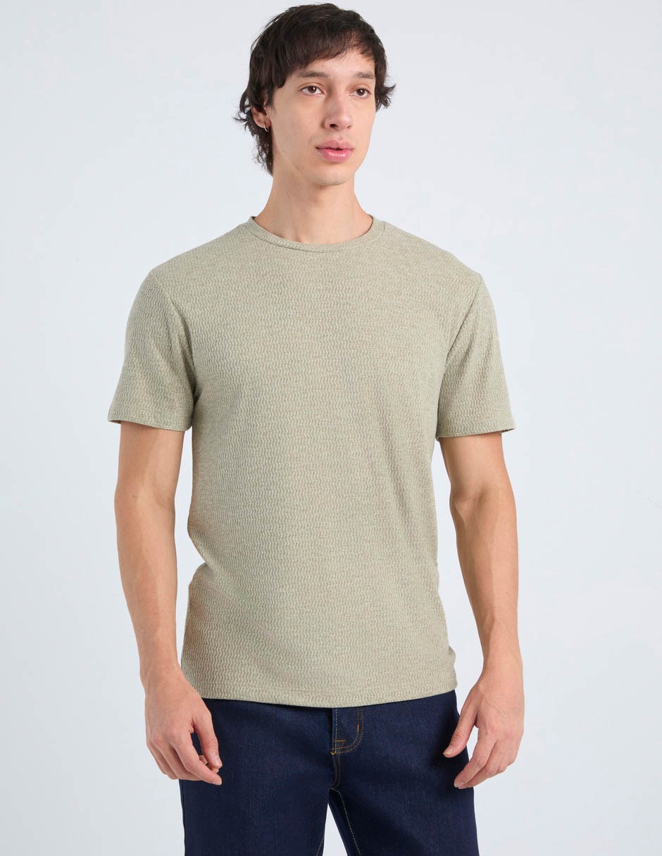 Playera cuello redondo para hombre Playera cuello redondo para hombre