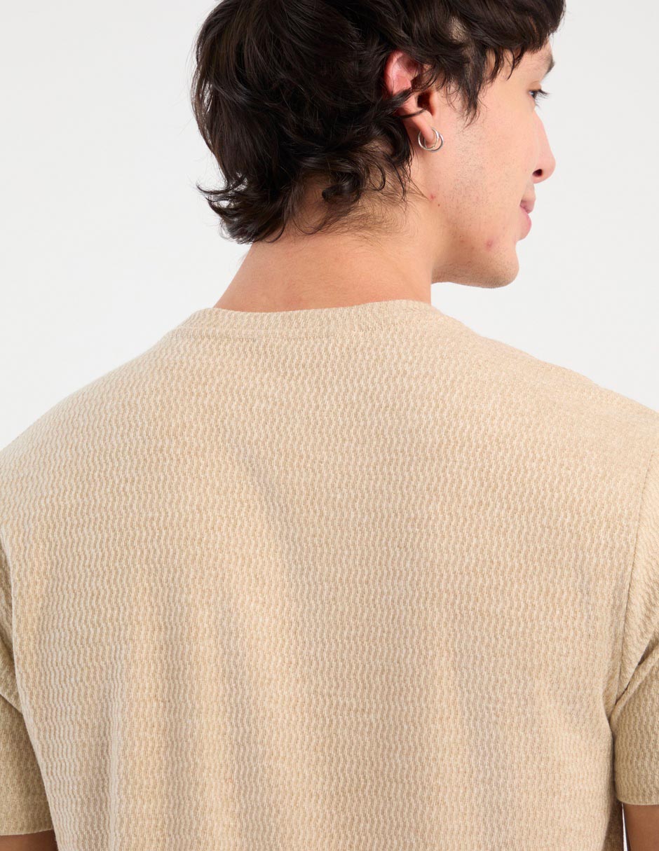 Playera cuello redondo para hombre 2