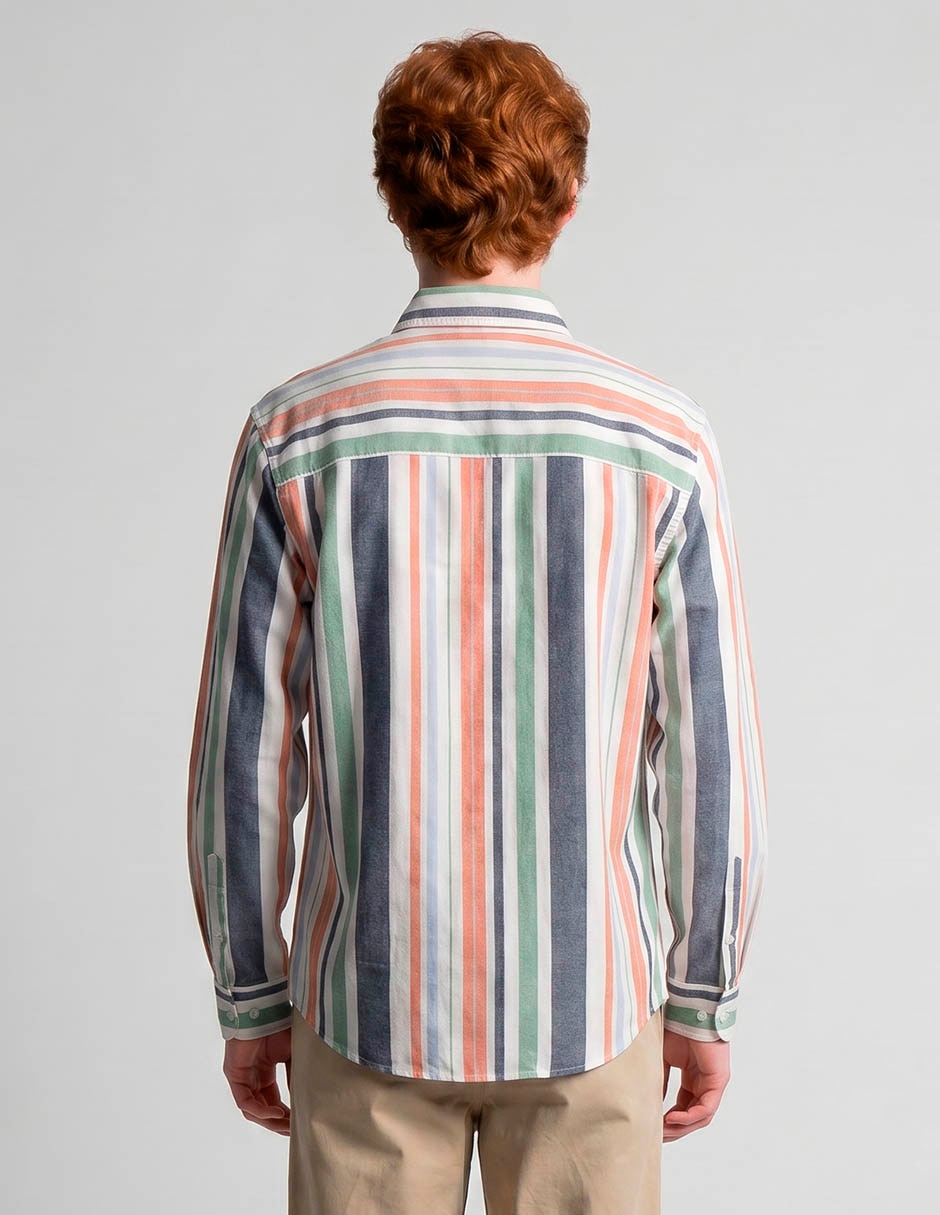 Camisa casual aéropostale manga larga para hombre 2