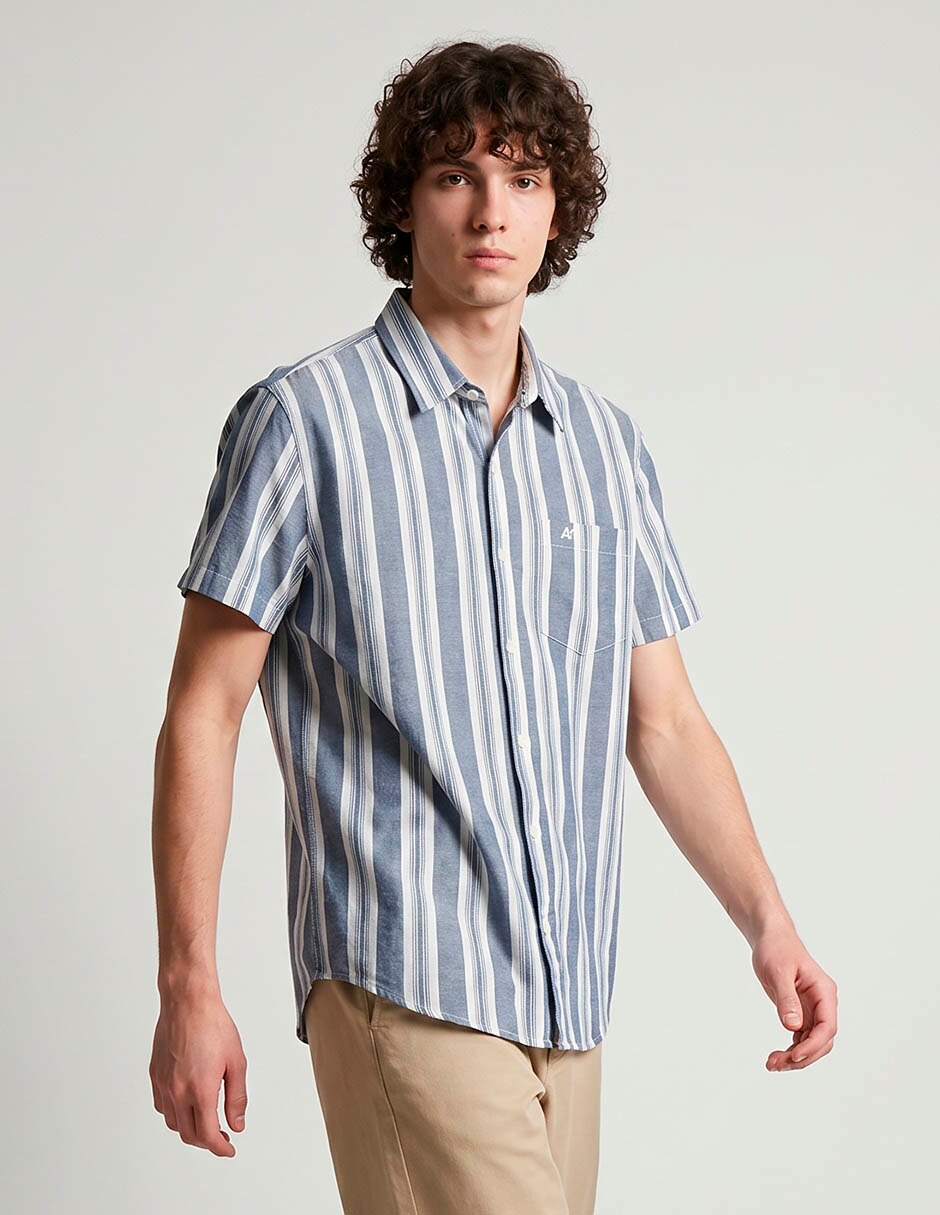 Camisa casual Aéropostale manga corta para hombre