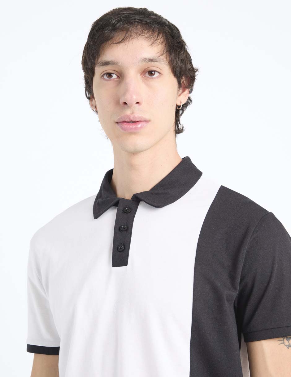 Playera cuello polo para hombre 3