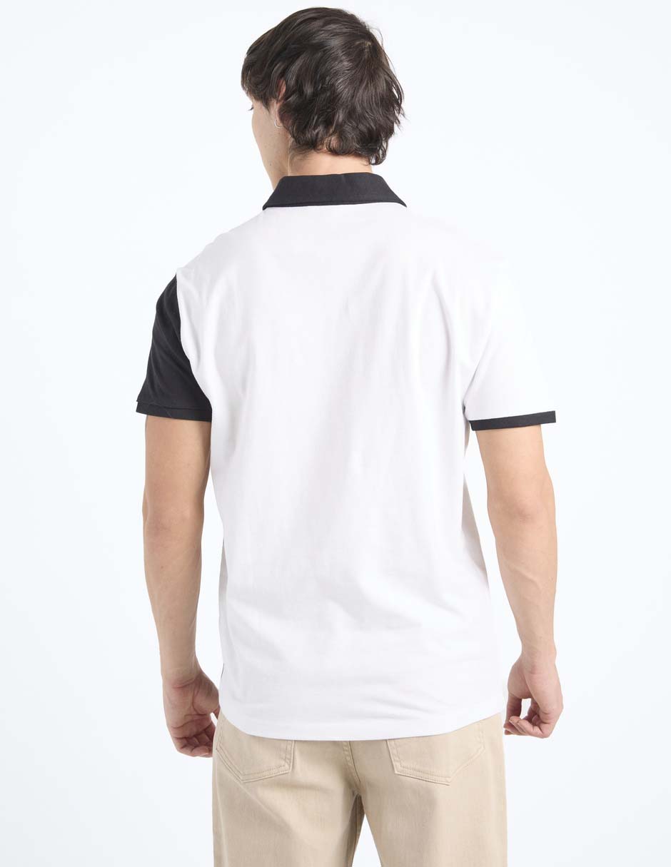 Playera cuello polo para hombre 6