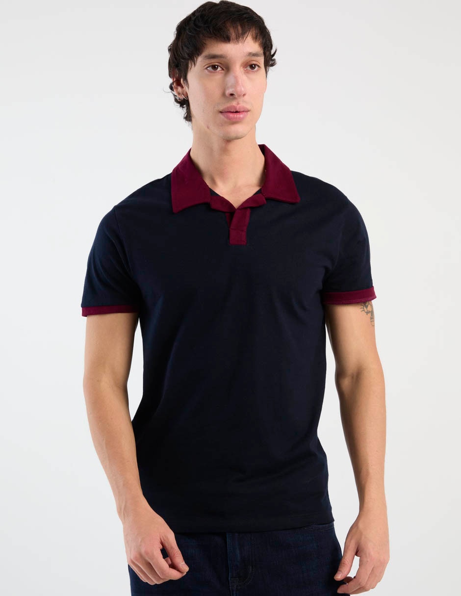 Playera tipo polo para hombre