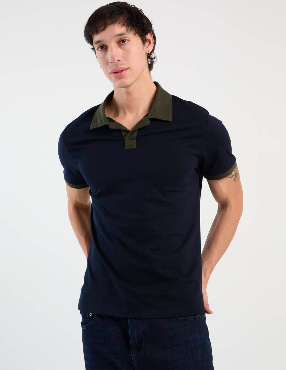 Playera tipo polo para hombre