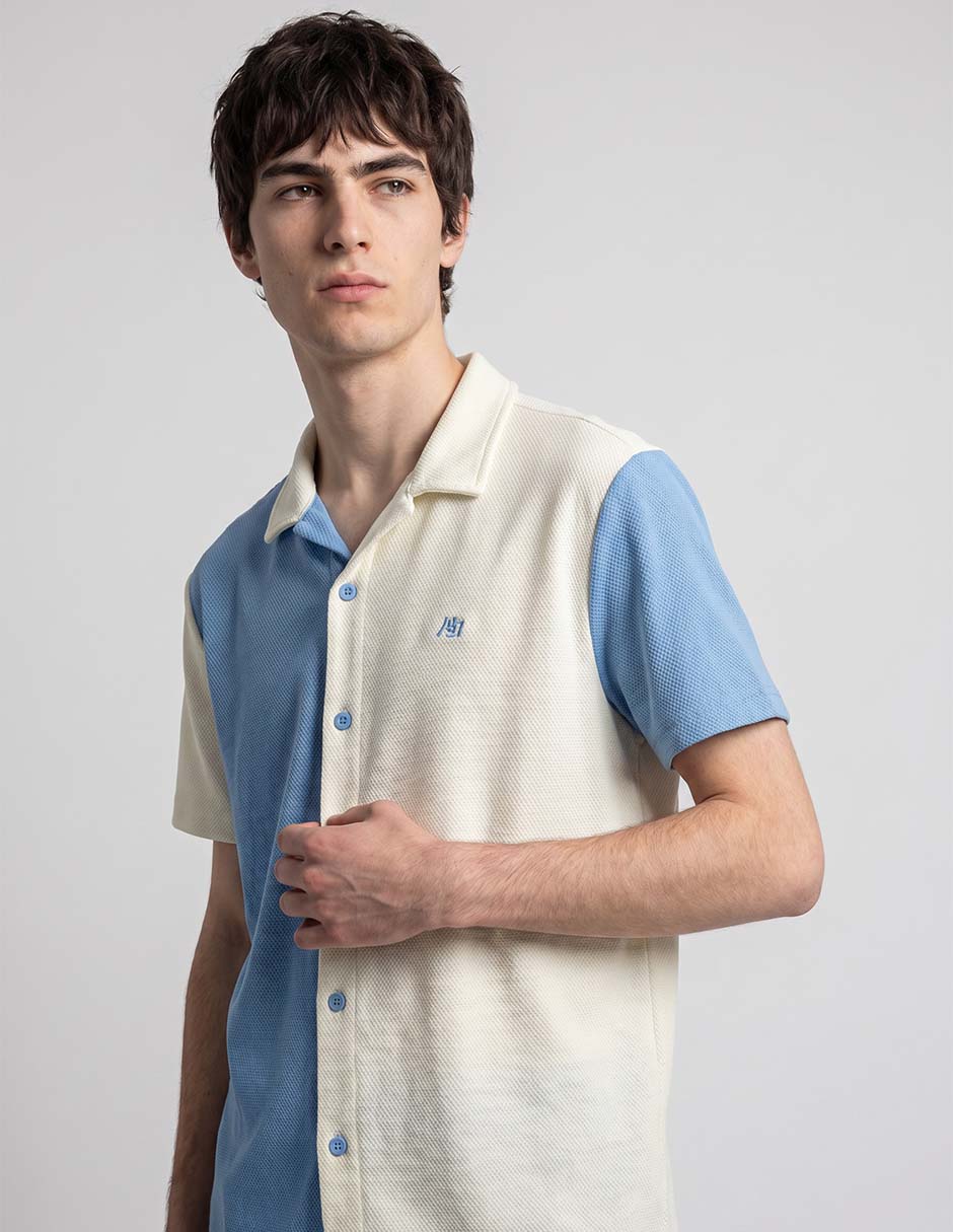Camisa casual manga corta para hombre Camisa casual manga corta para hombre