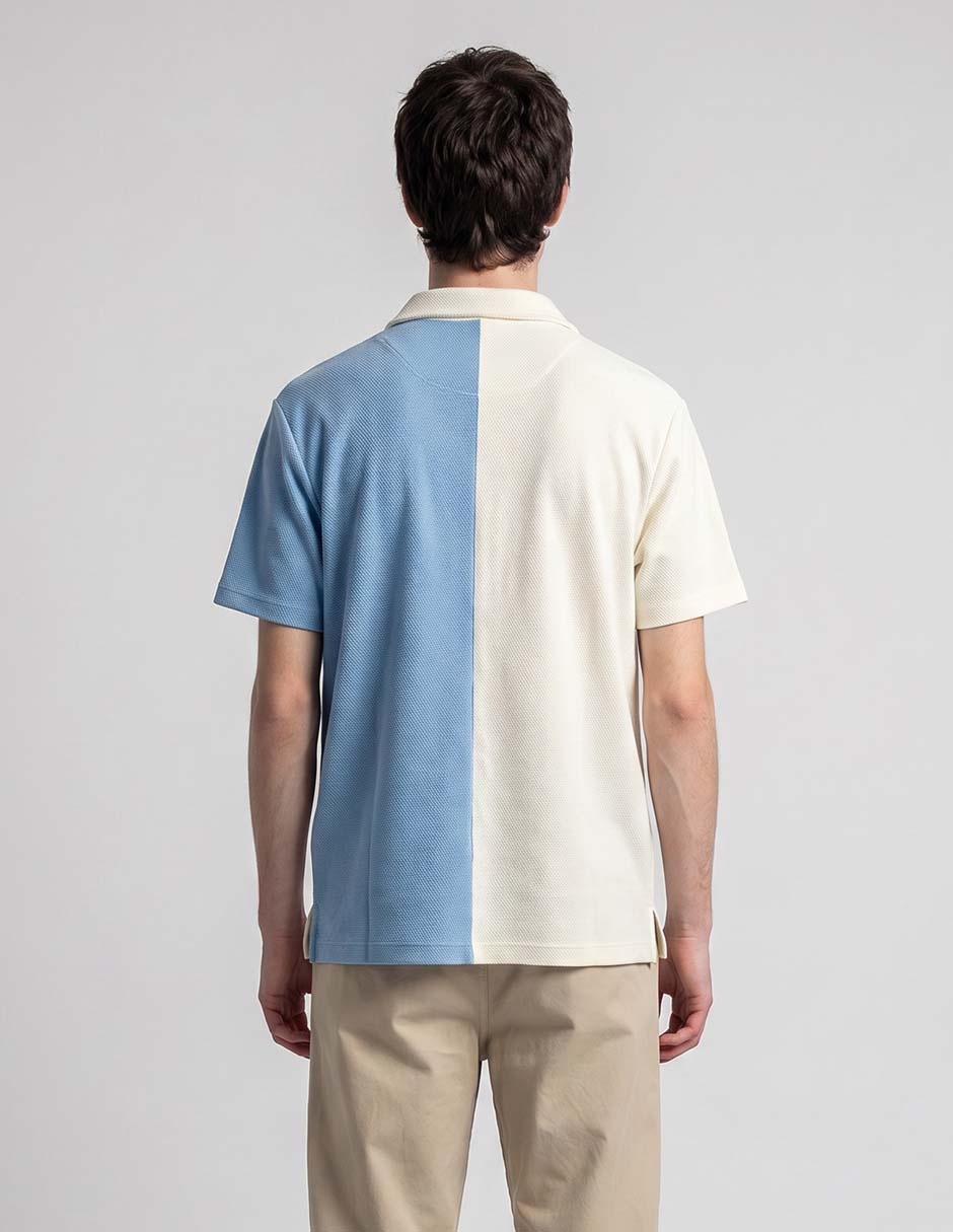 Camisa casual manga corta para hombre