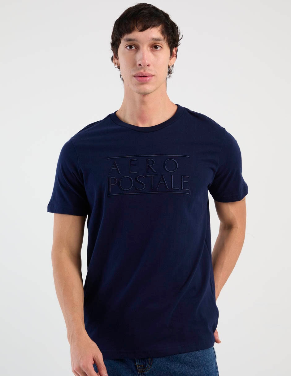Playera cuello redondo para hombre