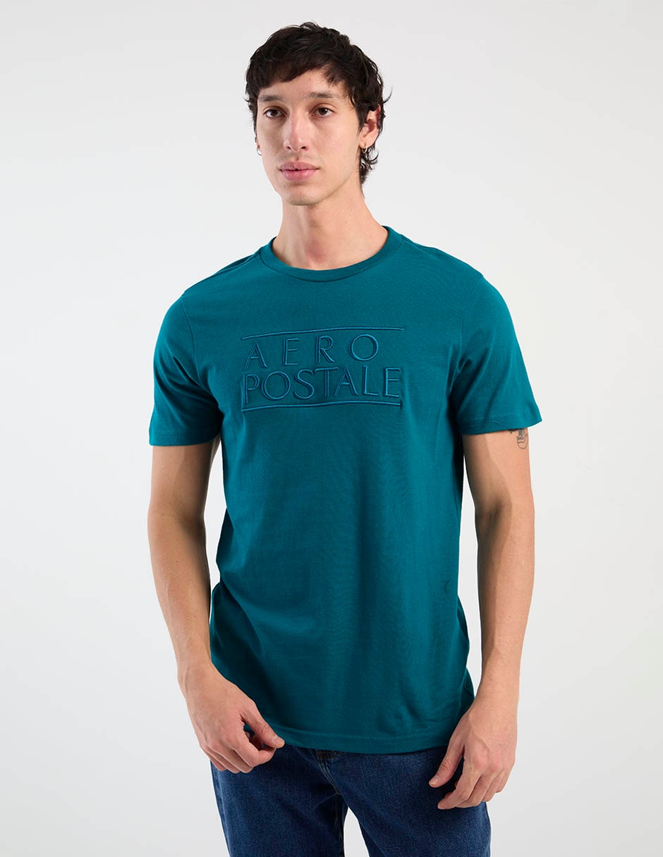 Playera cuello redondo para hombre
