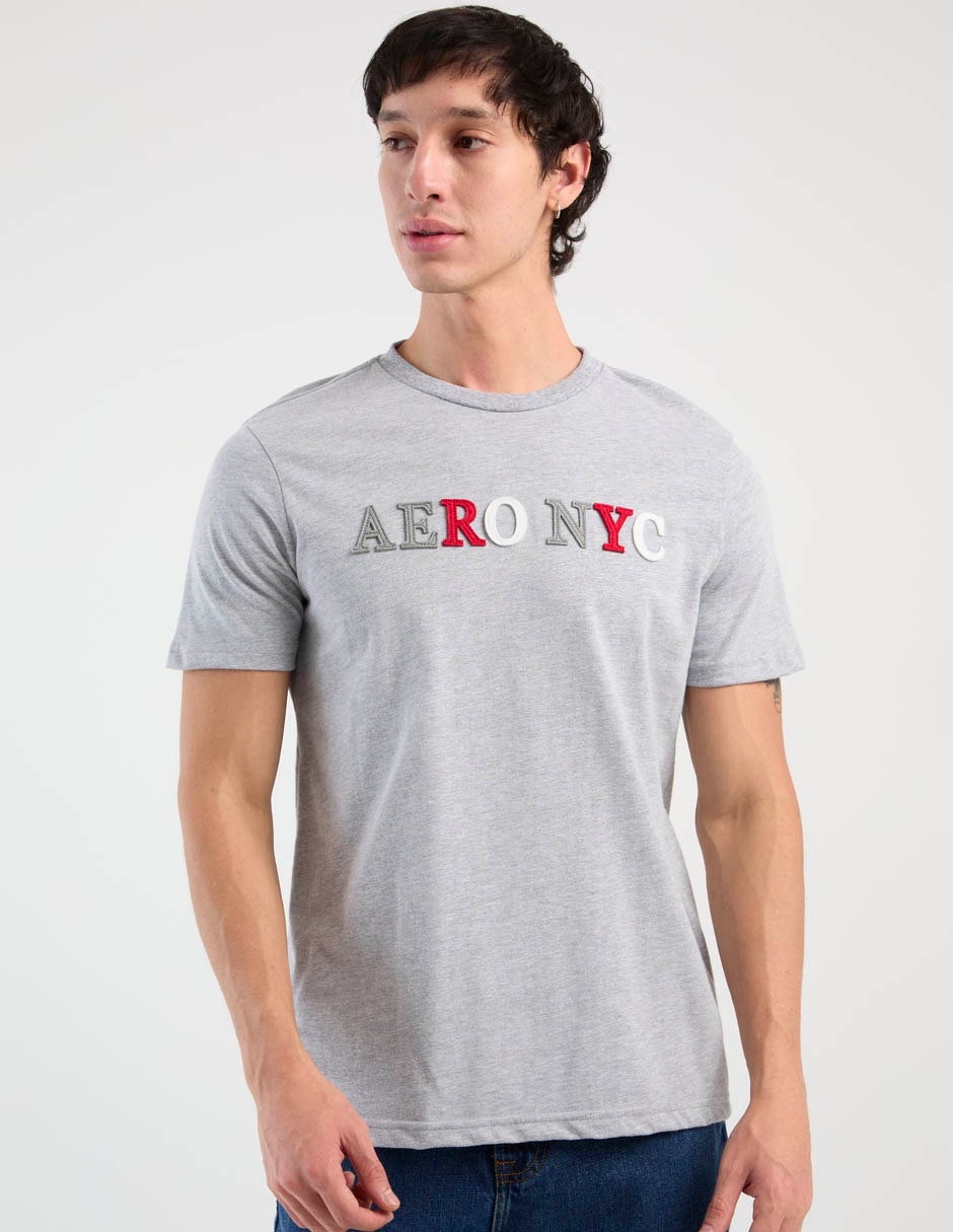Playera cuello redondo para hombre
