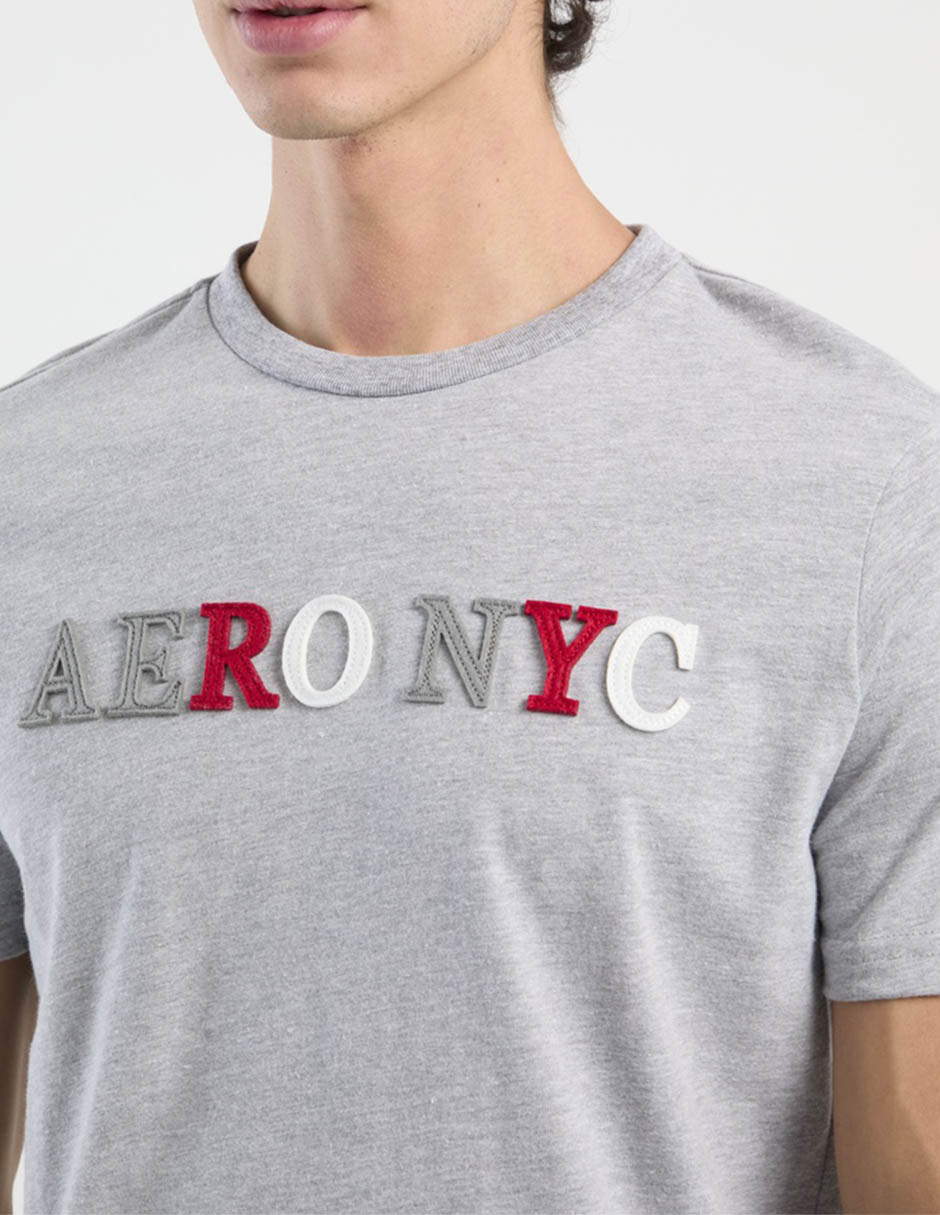 Playera cuello redondo para hombre