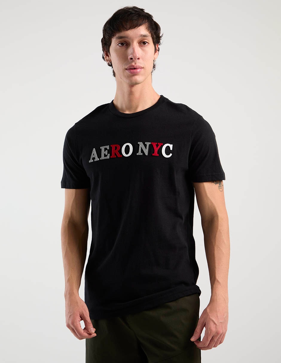 Playera cuello redondo para hombre 1