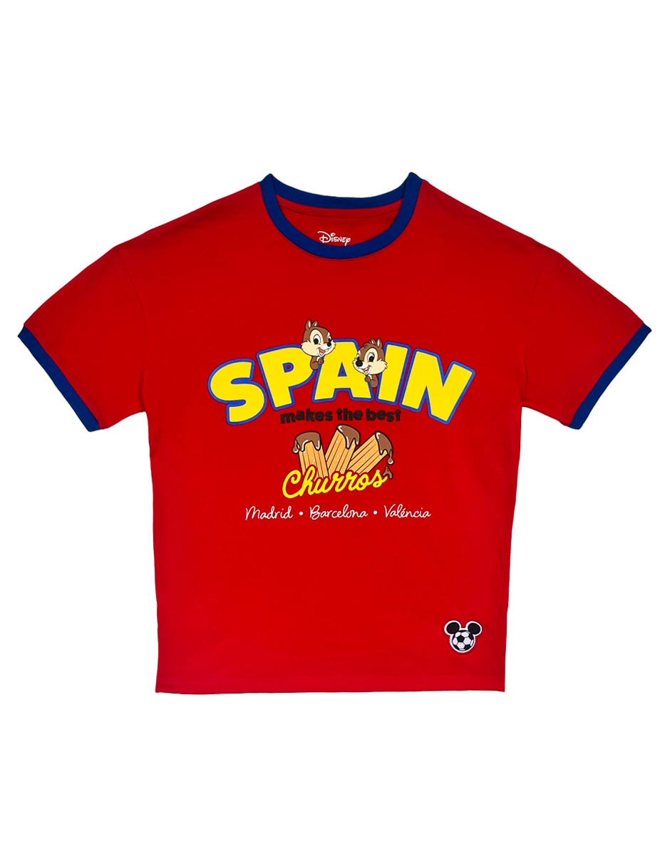 Playera cuello redondo para hombre