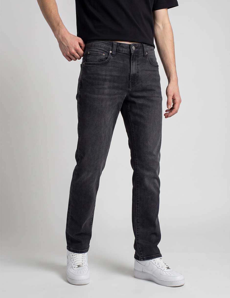 Jeans skinny lavado obscuro para hombre