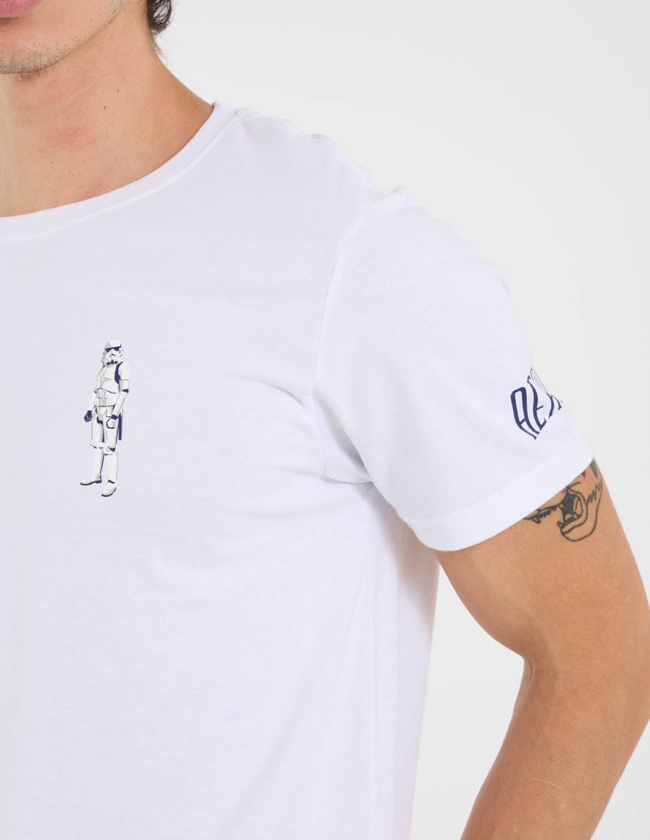 Playera Star Wars manga corta para hombre 5