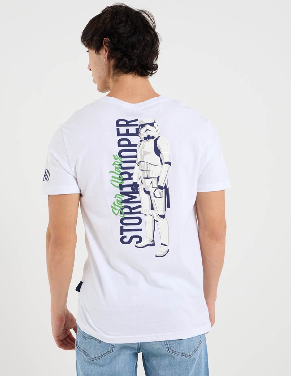 Playera Star Wars manga corta para hombre 6