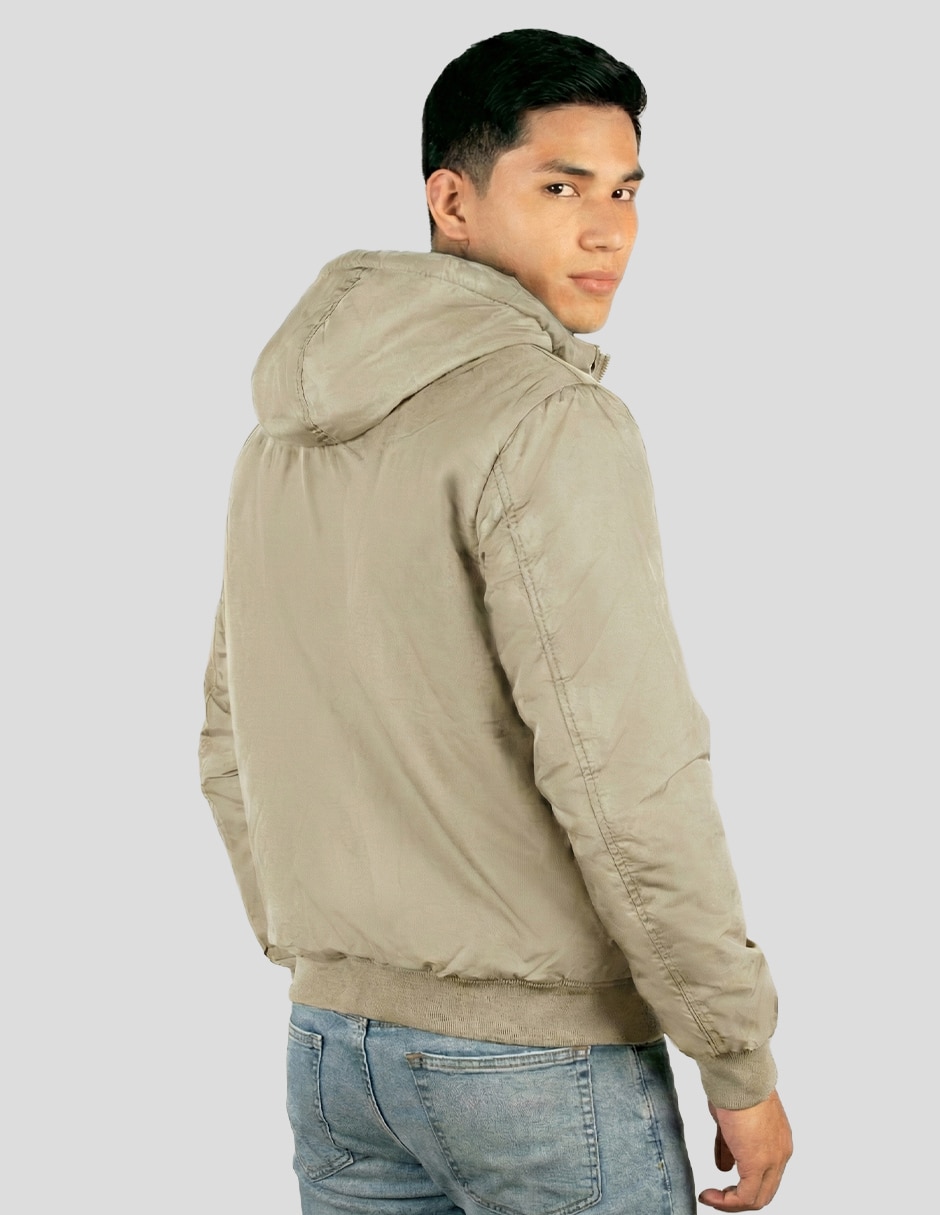 Chamarra casual aéropostale chamarra doble vista no de poliéster reversible para hombre