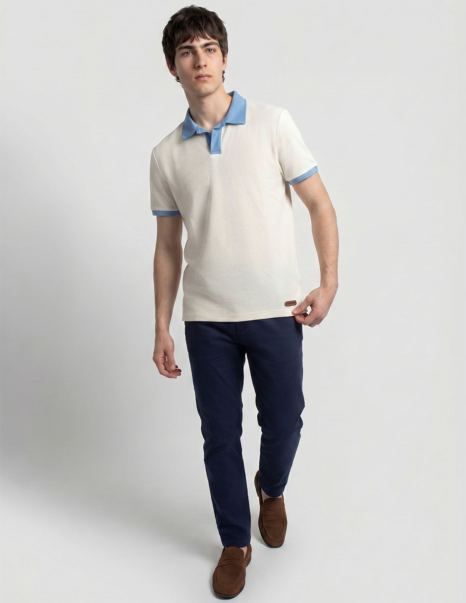 Playera tipo Polo para hombre