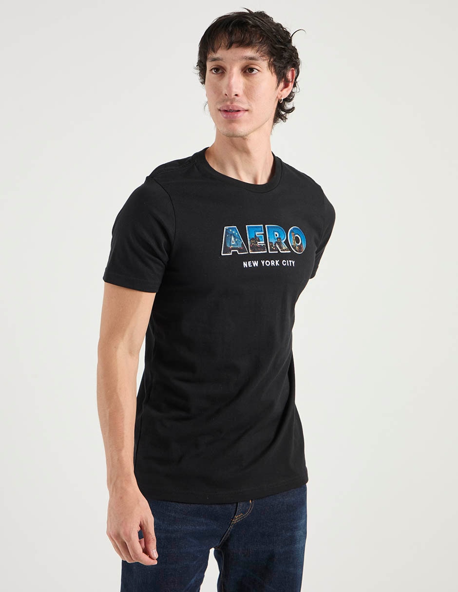 Playera Aero cuello redondo para hombre