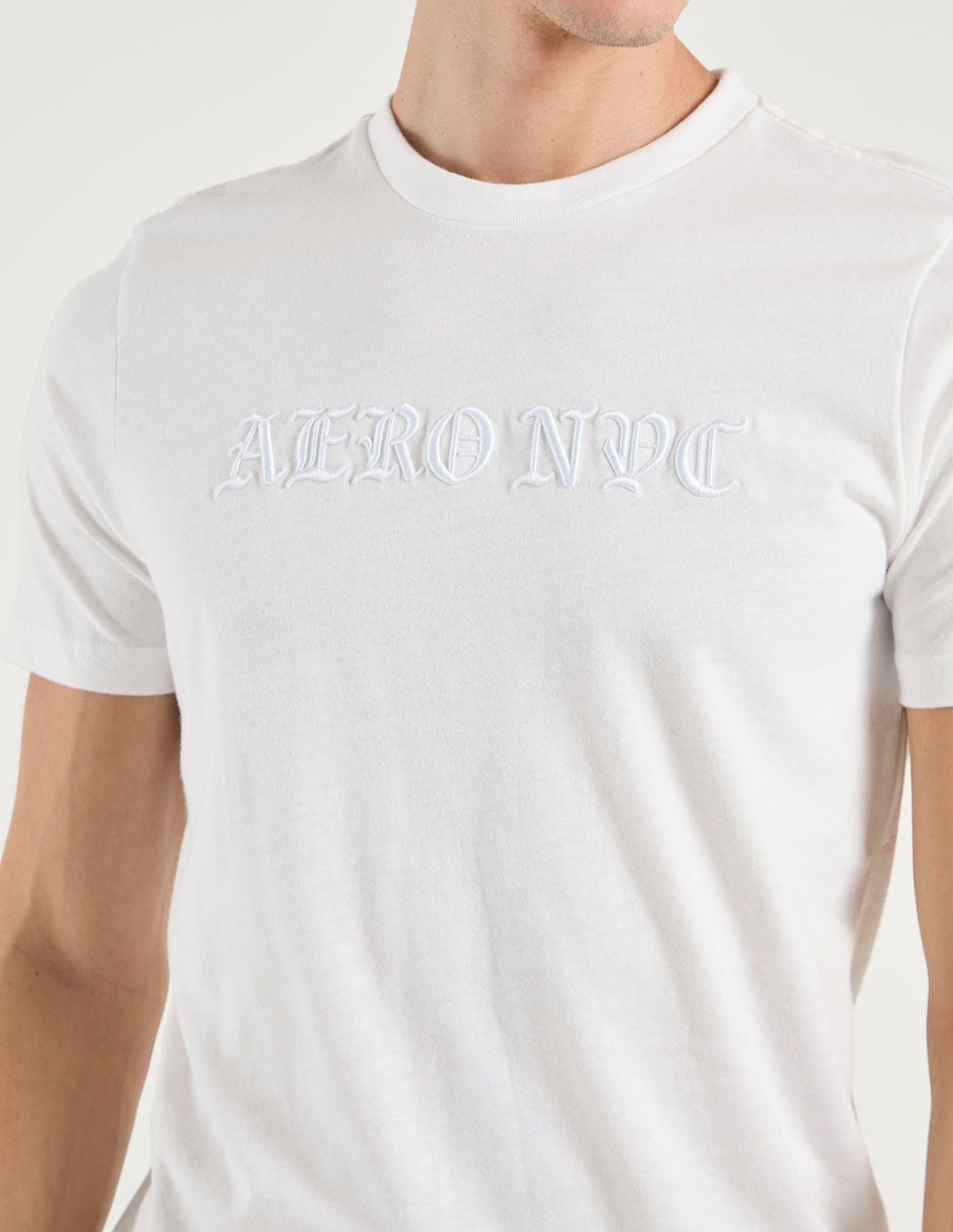 Playera aéropostale cuello redondo para hombre