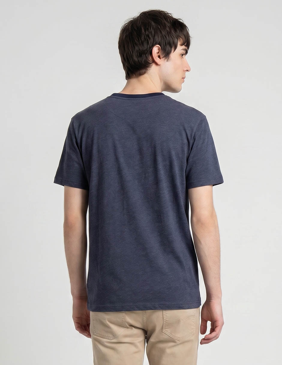 Playera cuello redondo para hombre
