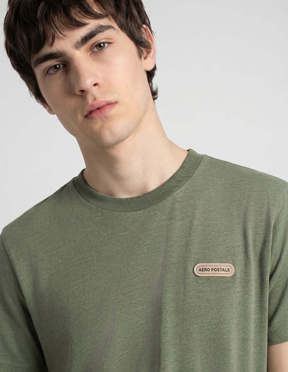Playera cuello redondo para hombre