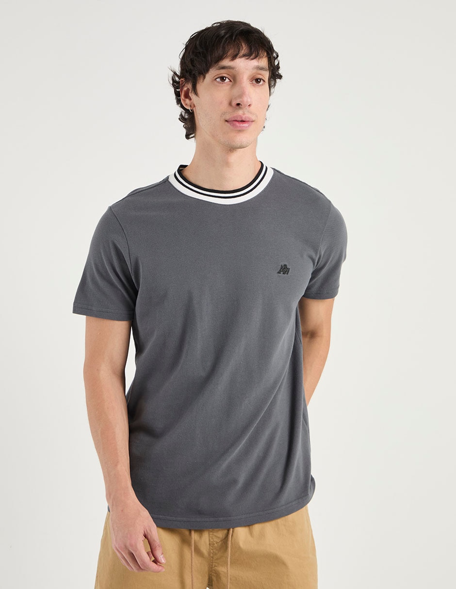 Playera aéropostale cuello redondo para hombre