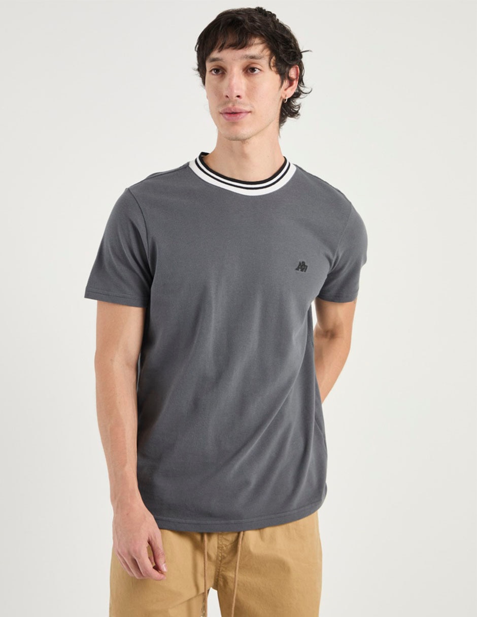 Playera aéropostale cuello redondo para hombre