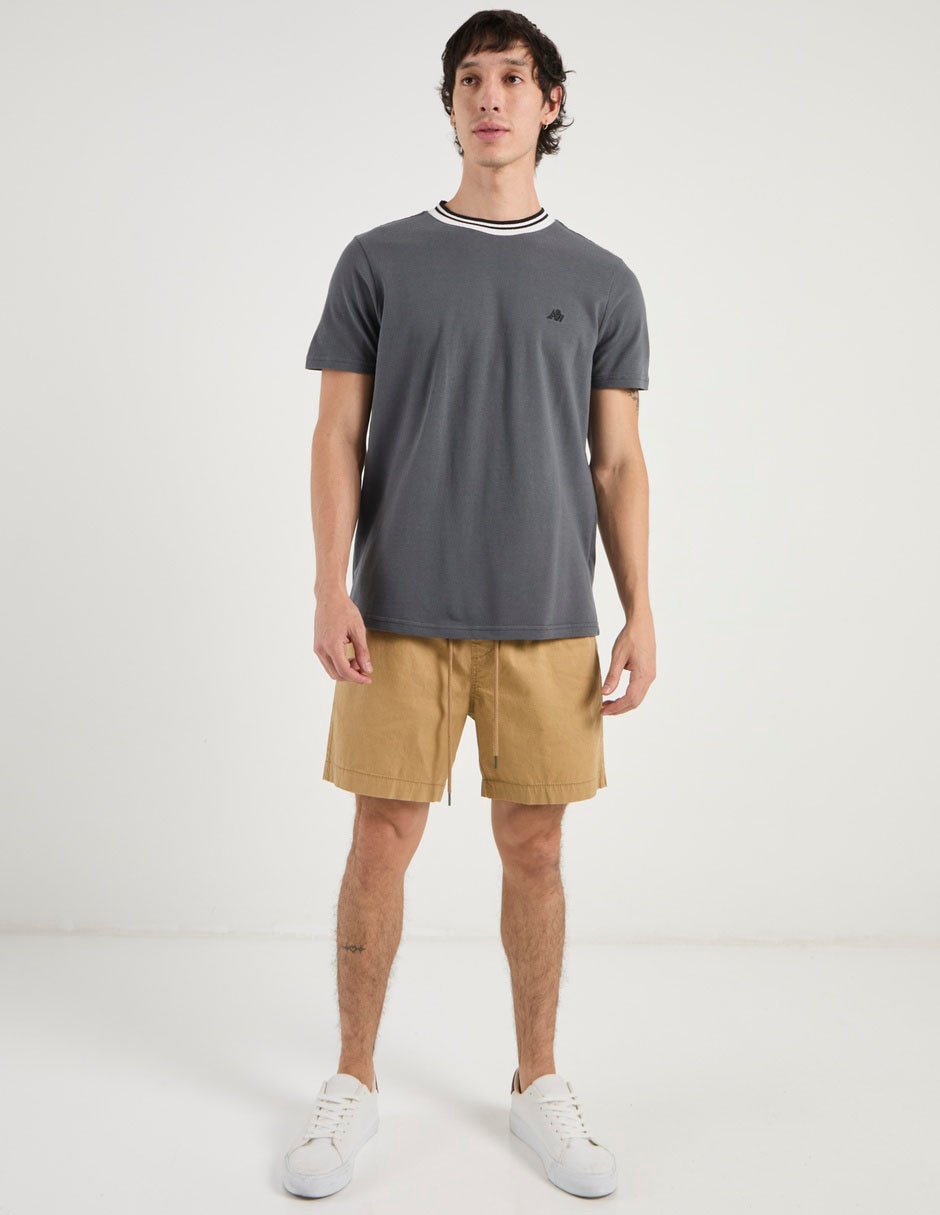 Playera aéropostale cuello redondo para hombre