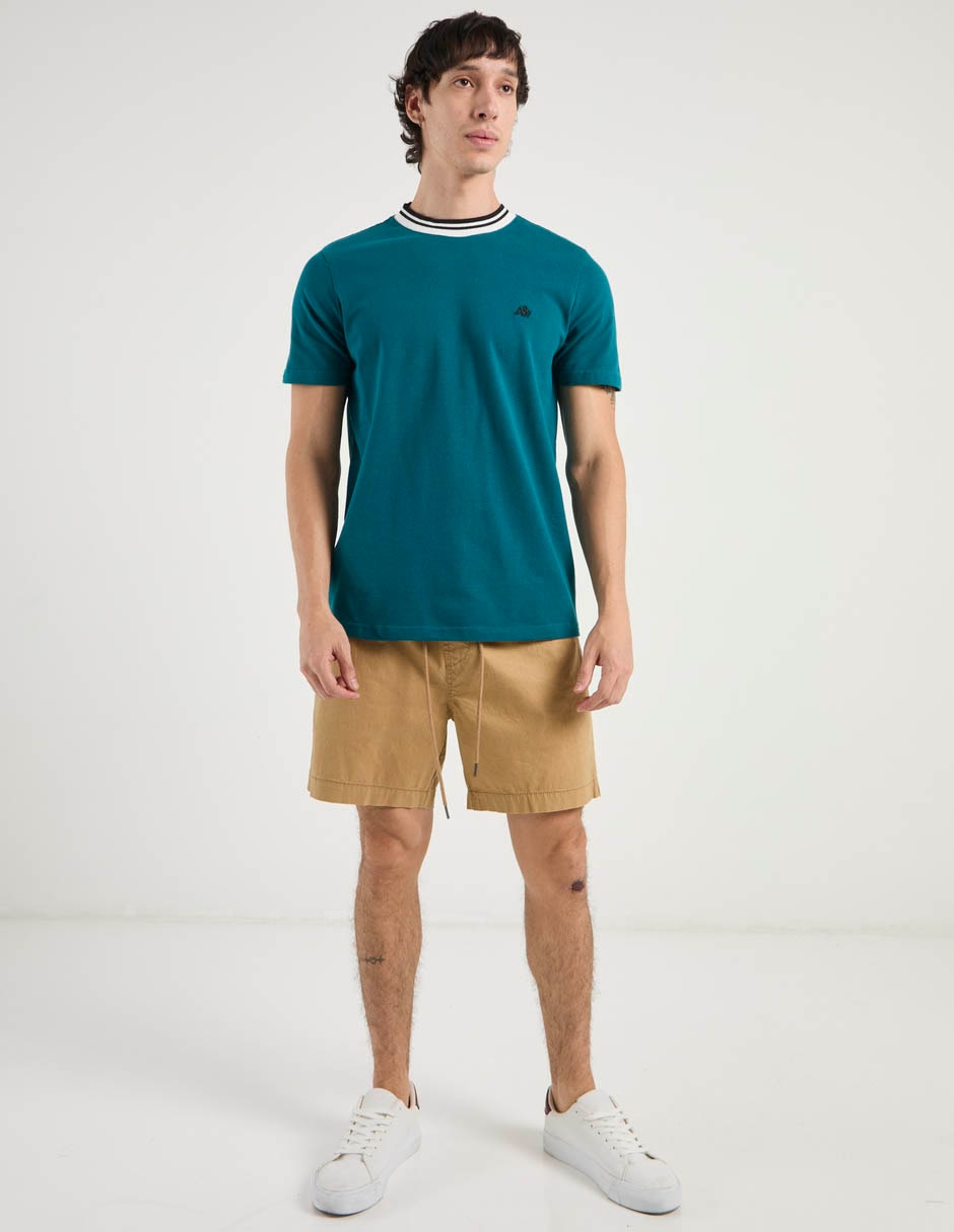 Playera aéropostale cuello redondo para hombre