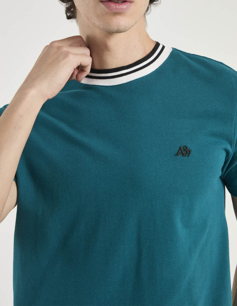 Playera aéropostale cuello redondo para hombre
