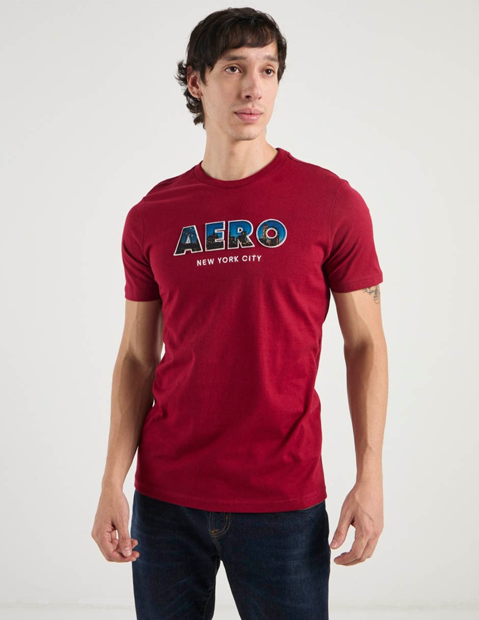 Playera cuello redondo para hombre 1