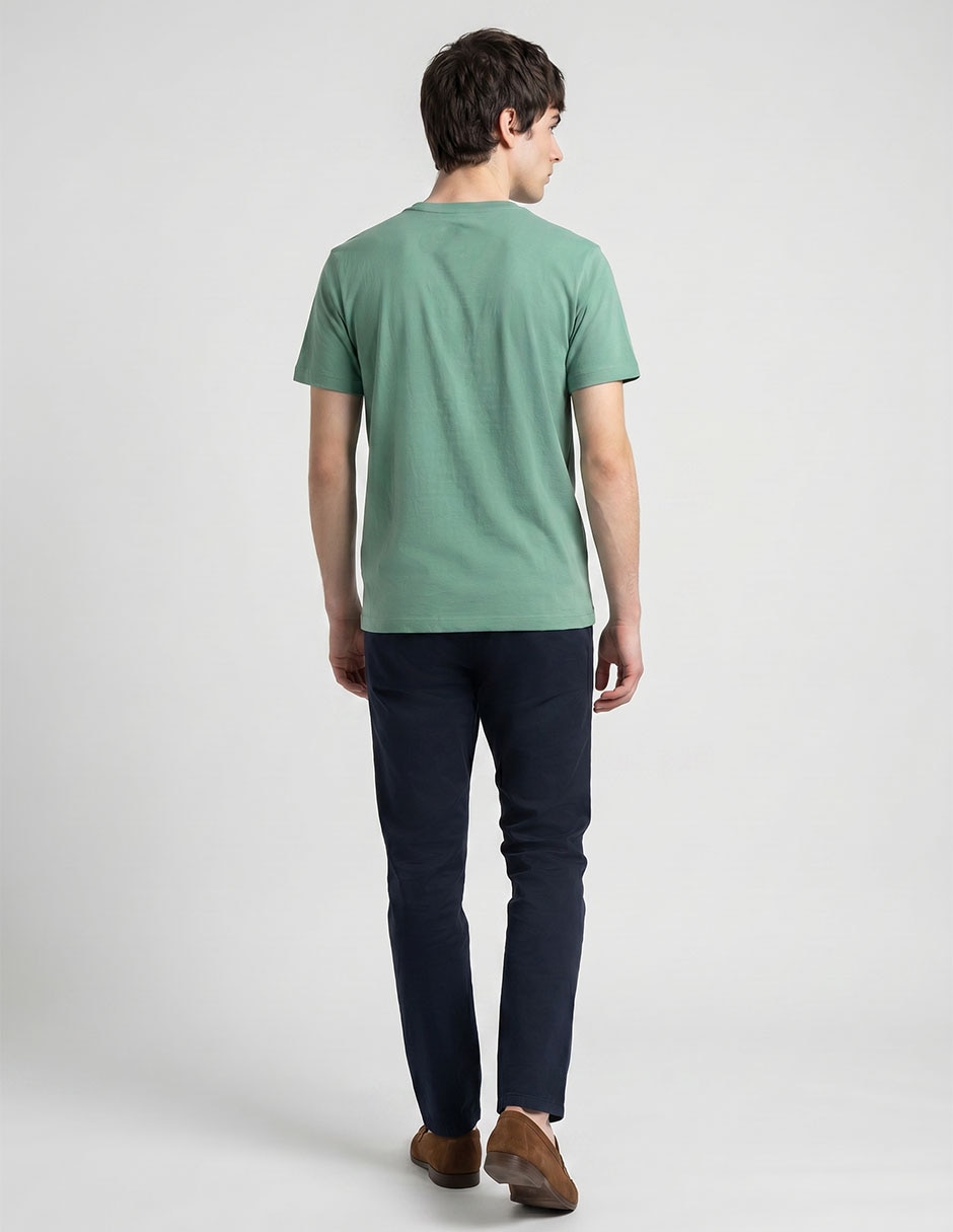 Playera cuello redondo para hombre 2