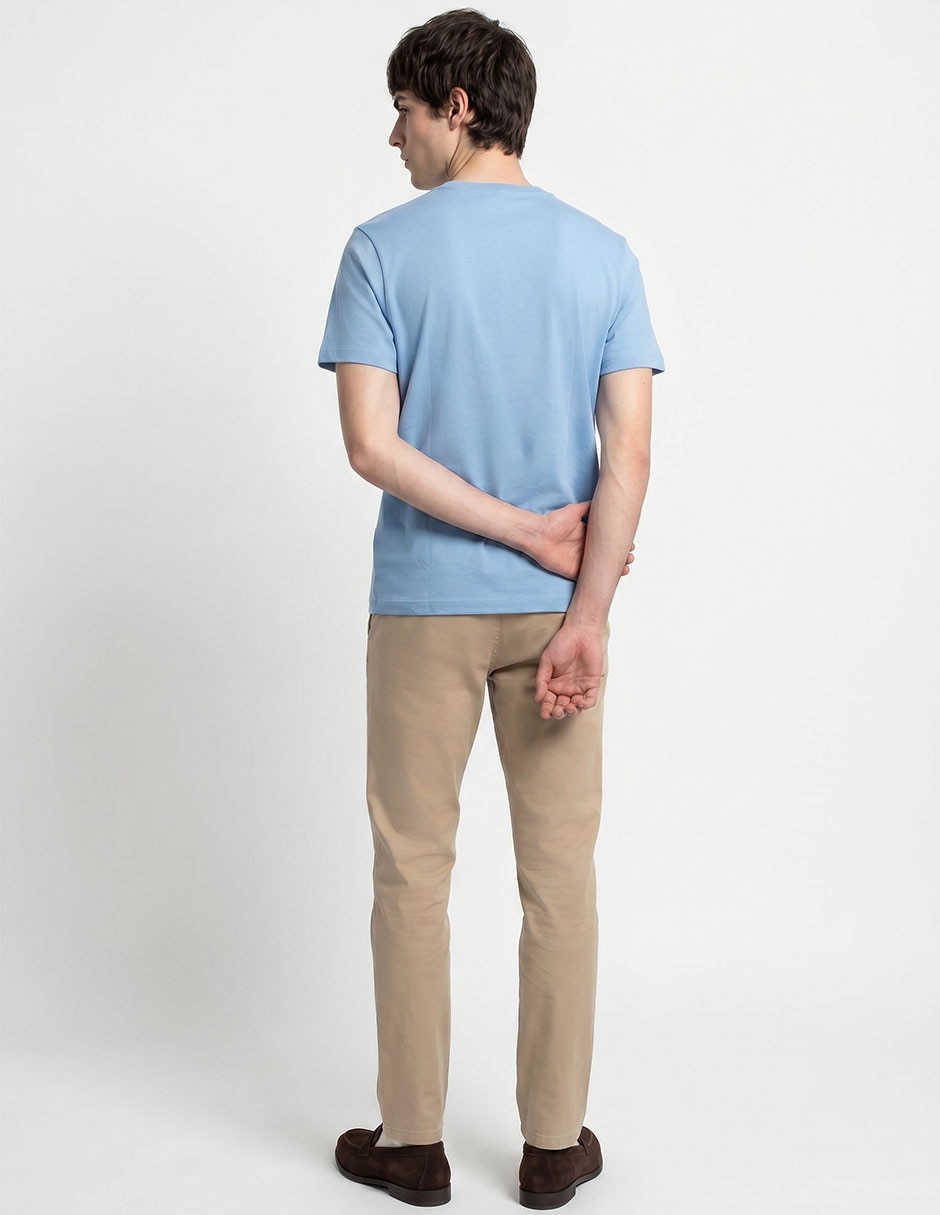 Playera cuello redondo para hombre 2