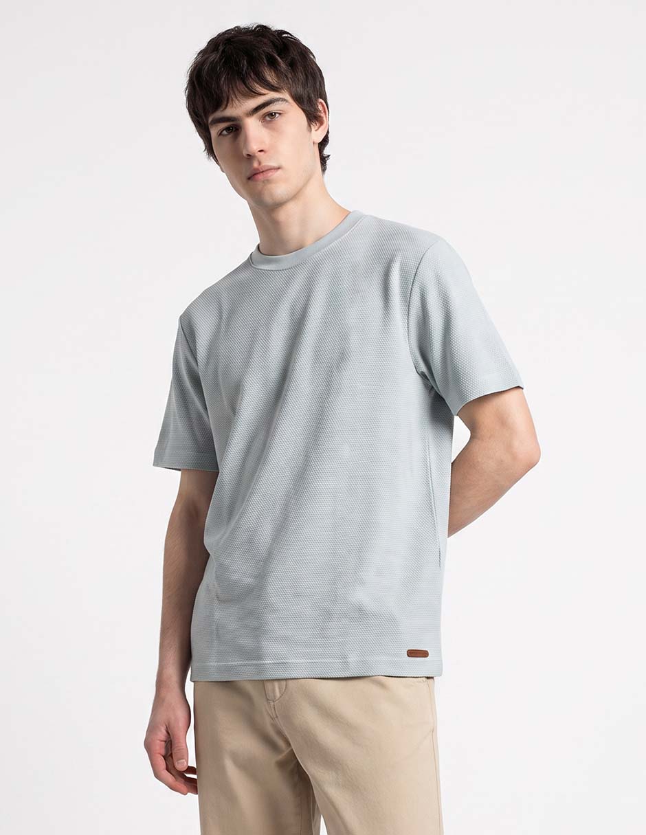 Playera postale cuello redondo para hombre 1