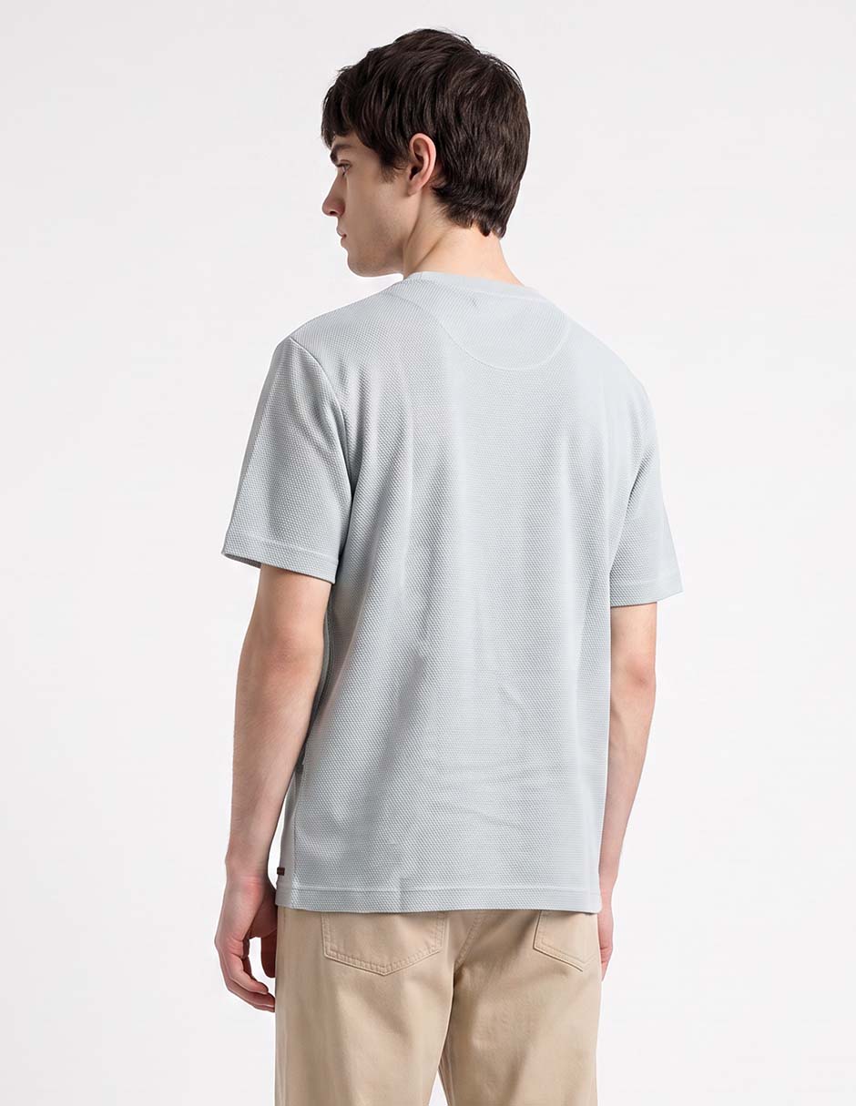 Playera postale cuello redondo para hombre 2