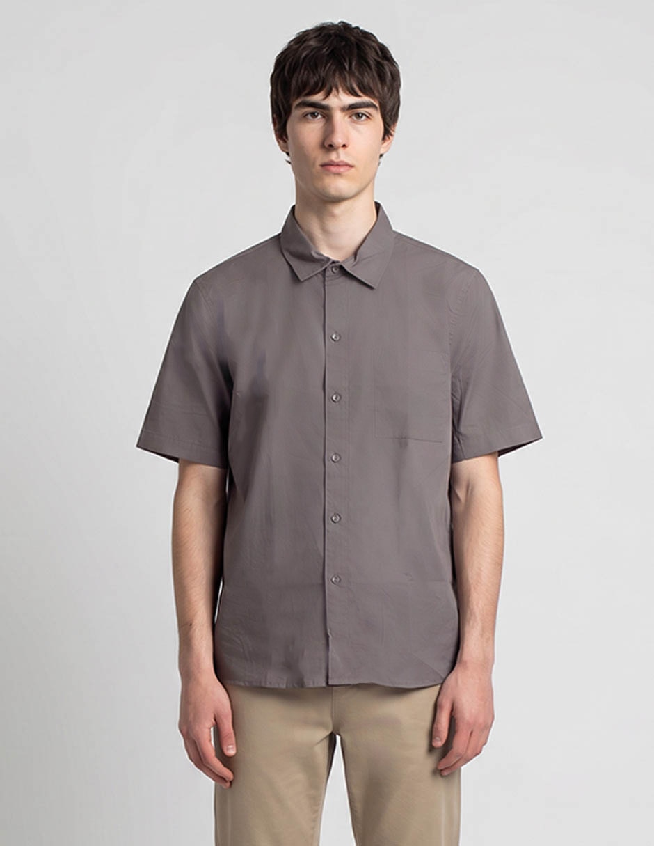 Sobrecamisa Casual AŽropostale De  Textil Manga Corta Para Hombre