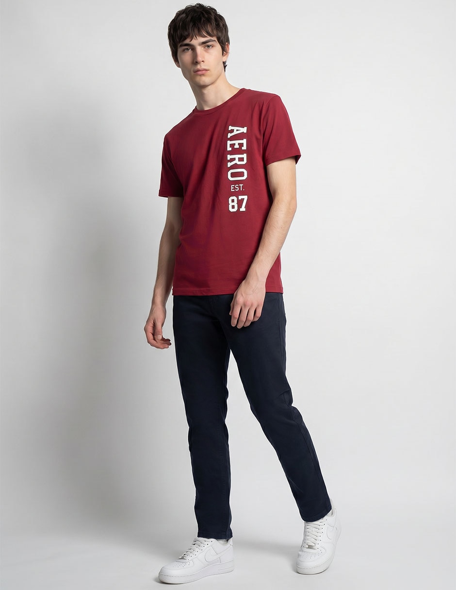 Playera cuello redondo para hombre 2