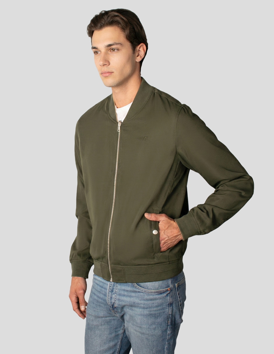 Chamarra bomber reversible para hombre 2