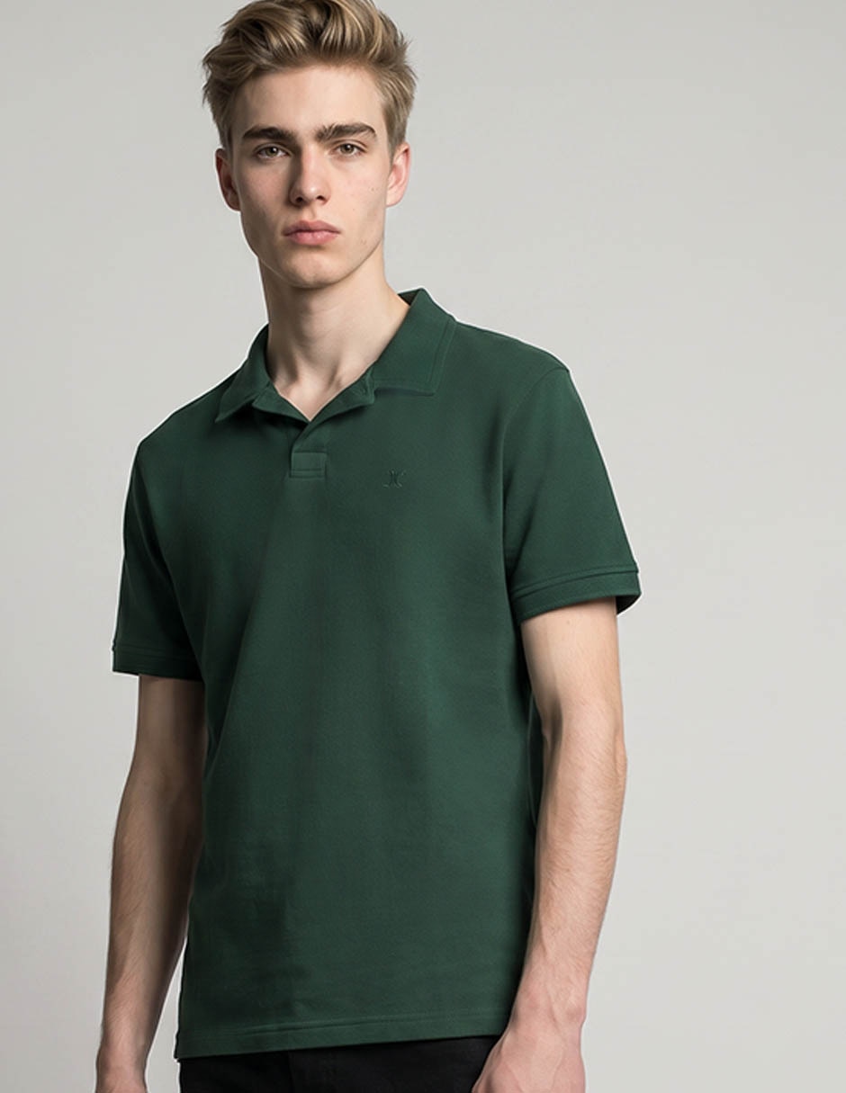 Playera cuello polo para hombre