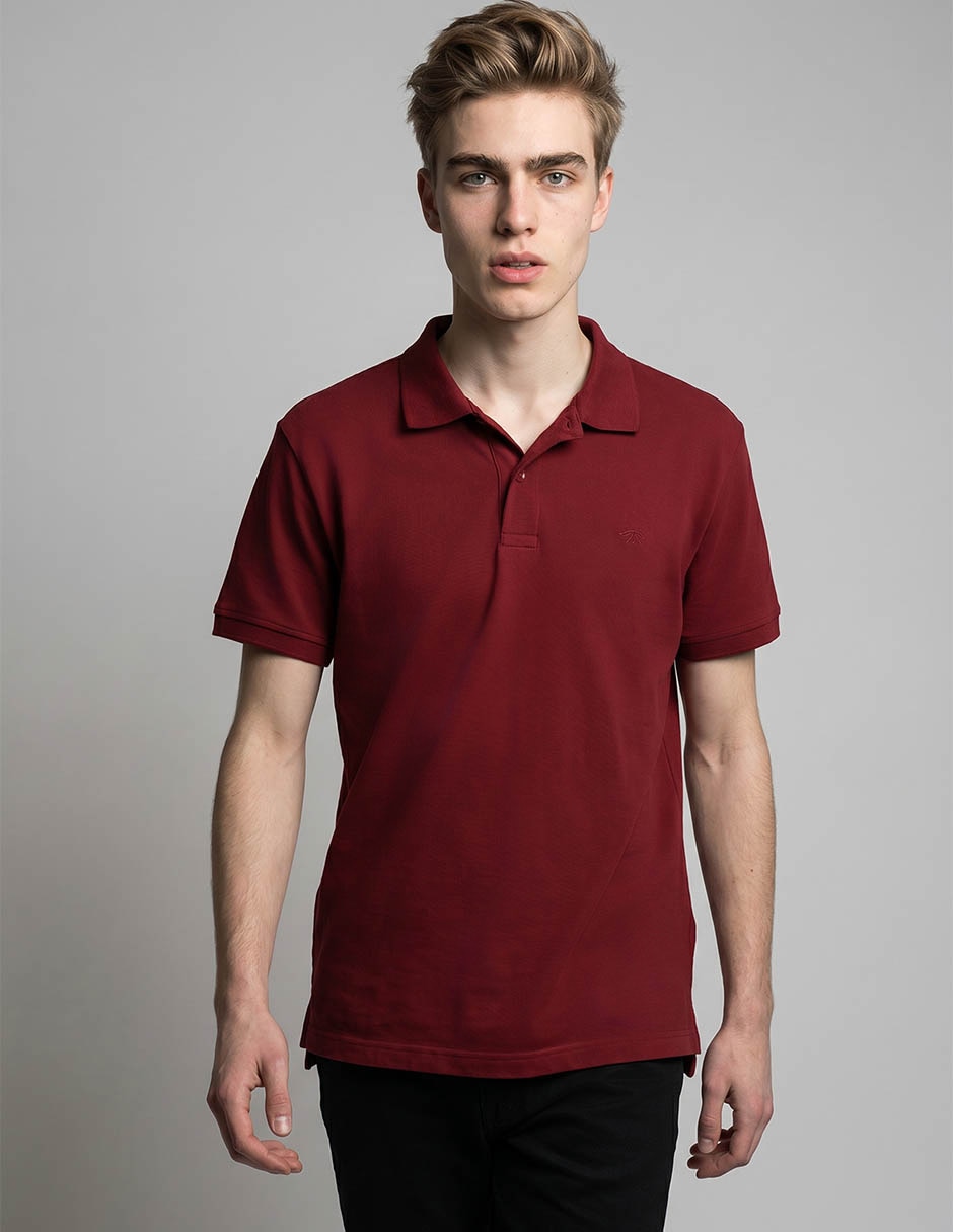 Playera cuello polo para hombre