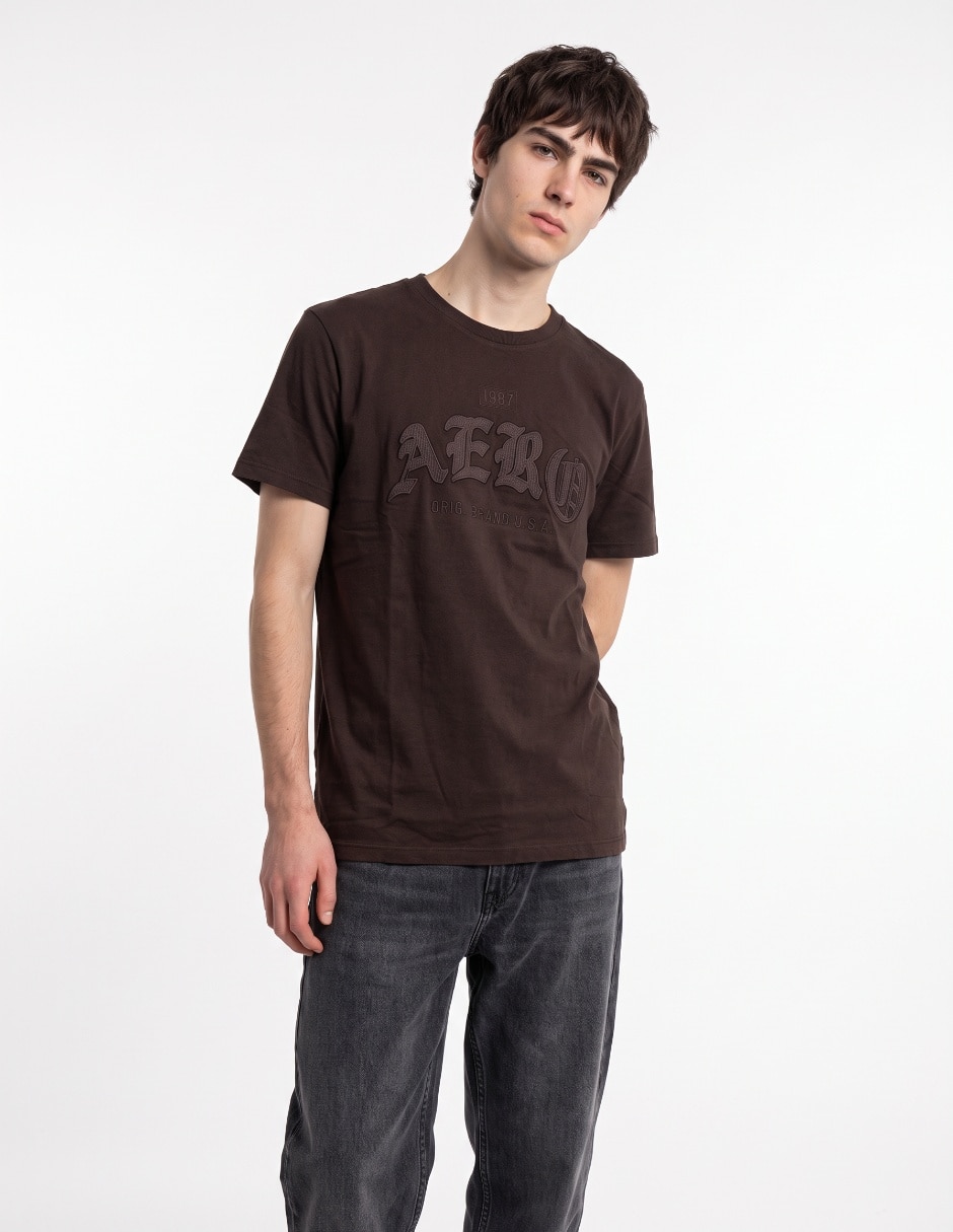 Playera manga corta para hombre