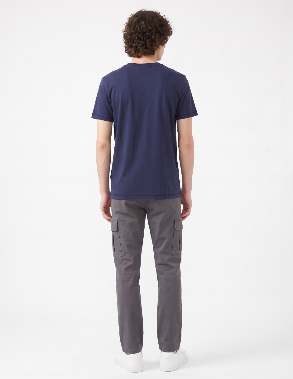 Playera cuello redondo para hombre 2
