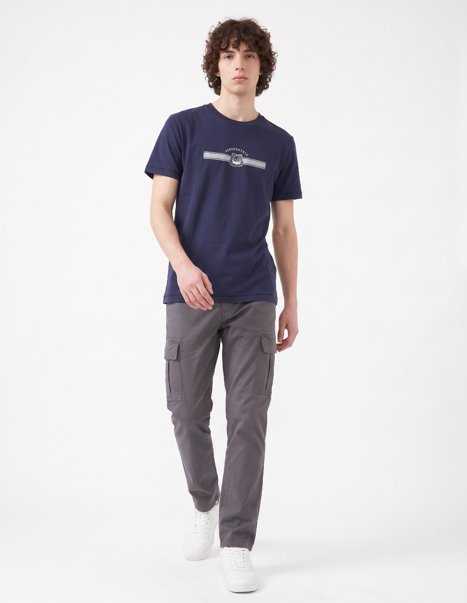 Playera cuello redondo para hombre 3