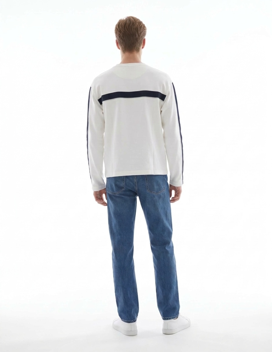 Playera manga larga para hombre 2