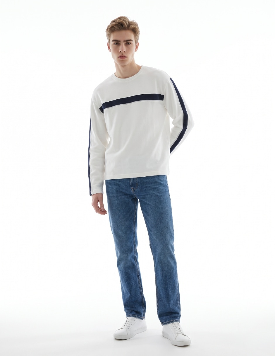 Playera manga larga para hombre 3
