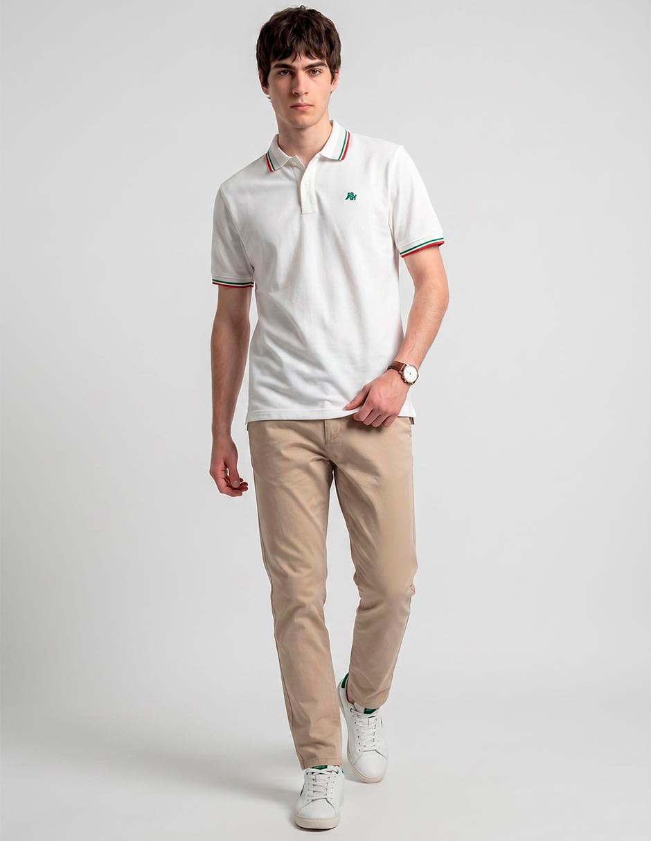 Playera tipo polo para hombre