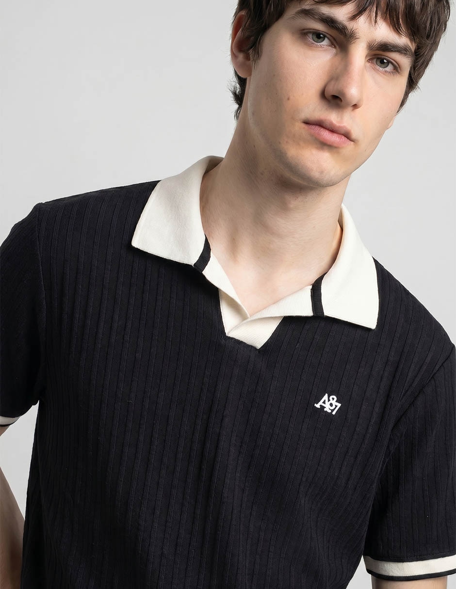 Playera Tipo Polo Aéropostale Para Hombre
