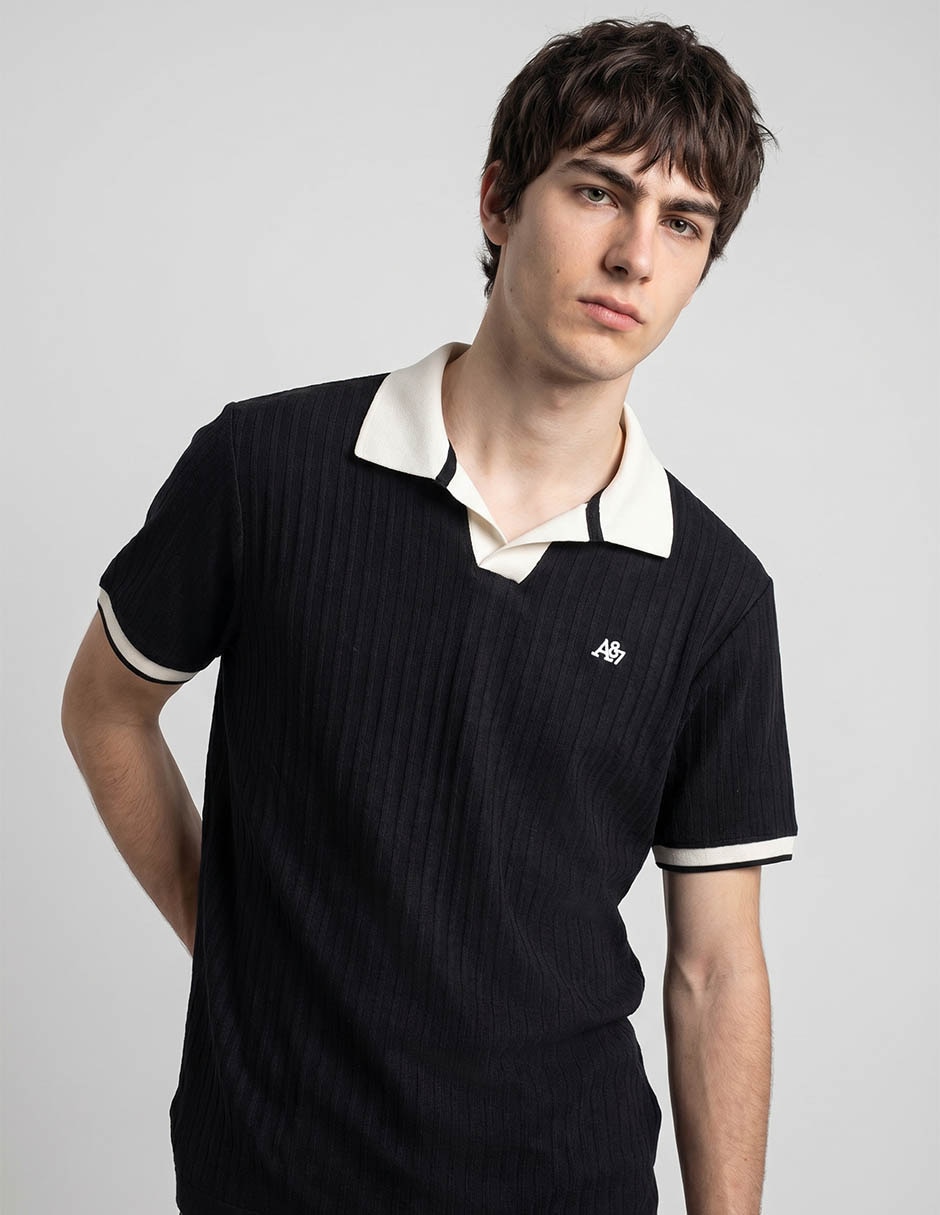 Playera Tipo Polo Para Hombre